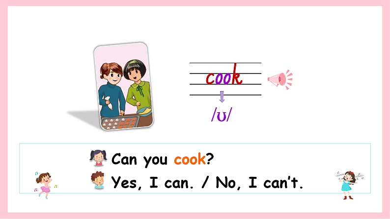 人教版英语五年级上册 Unit4 What can you do B let's learn课件+教案+练习+素材07
