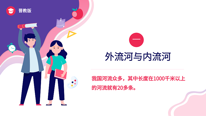 2.3+数以万计的河流(课件)-2023-2024学年八年级地理上册同步精品课堂(晋教版)第3页