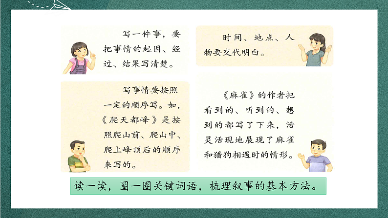 人教部编版语文四年级上册第五单元 《习作例文》 课件+教案03