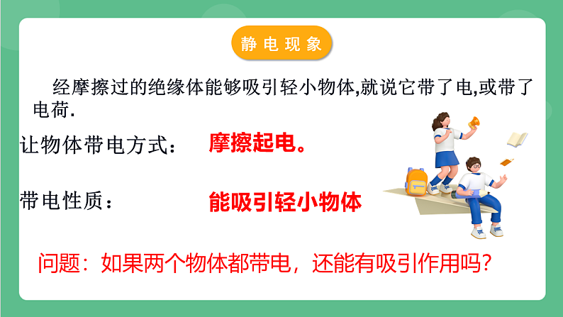 苏科版物理八年级下册 7.2静电现象 课件第4页