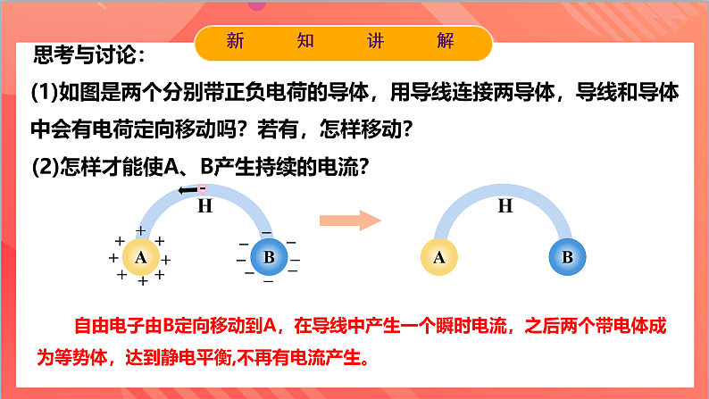 11.1 电源和电流 课件+分层练习(原卷版+解析版)-人教版物理必修第三册07