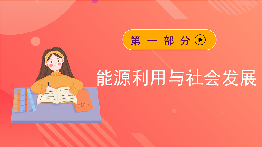 蘇科版九年級物理下冊  18.1 能源利用與社會發(fā)展（課件）第2頁