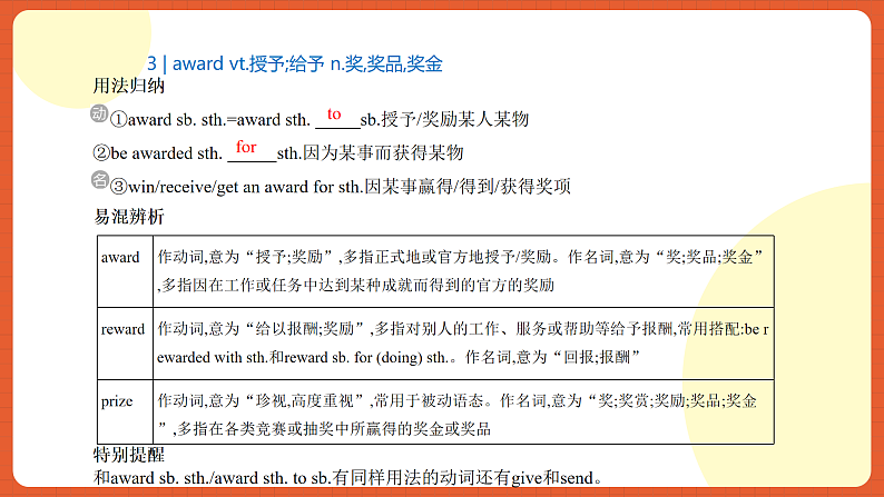北师大版(2019)高中英语必修第二册 Unit6《The+Admirable+高频知识精讲》课件第5页