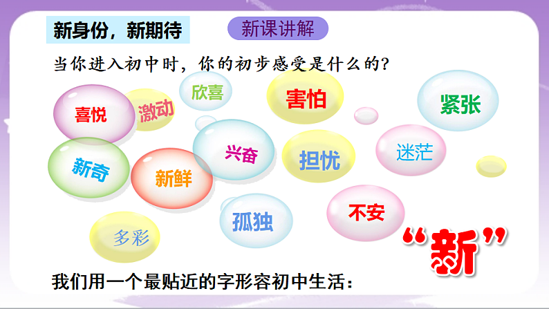 人教部编版道法七上1.1《奏响中学序曲》课件04