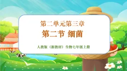 【新課標新教材】人教版生物七上2.3.2《細菌》課件+教案+習題 （含答案）