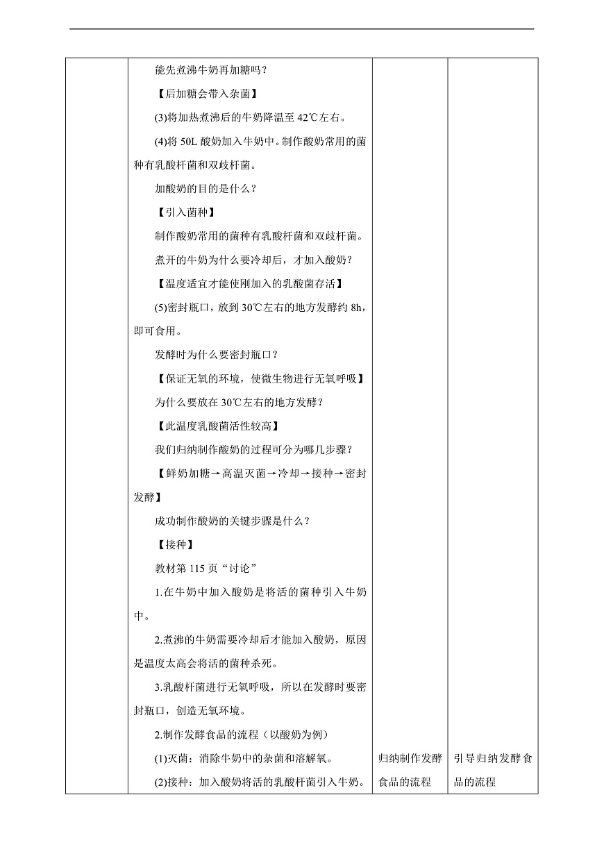 【新課標(biāo)】冀少版生物八上5.3.1《發(fā)酵食品的制作》教案第3頁