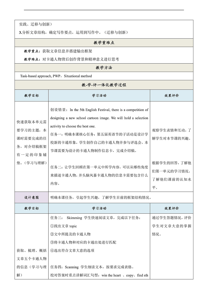 外研版英語(yǔ)八年級(jí)下冊(cè) Module 5 Unit 2《Tintin has been popular for over eighty years》教案第2頁(yè)