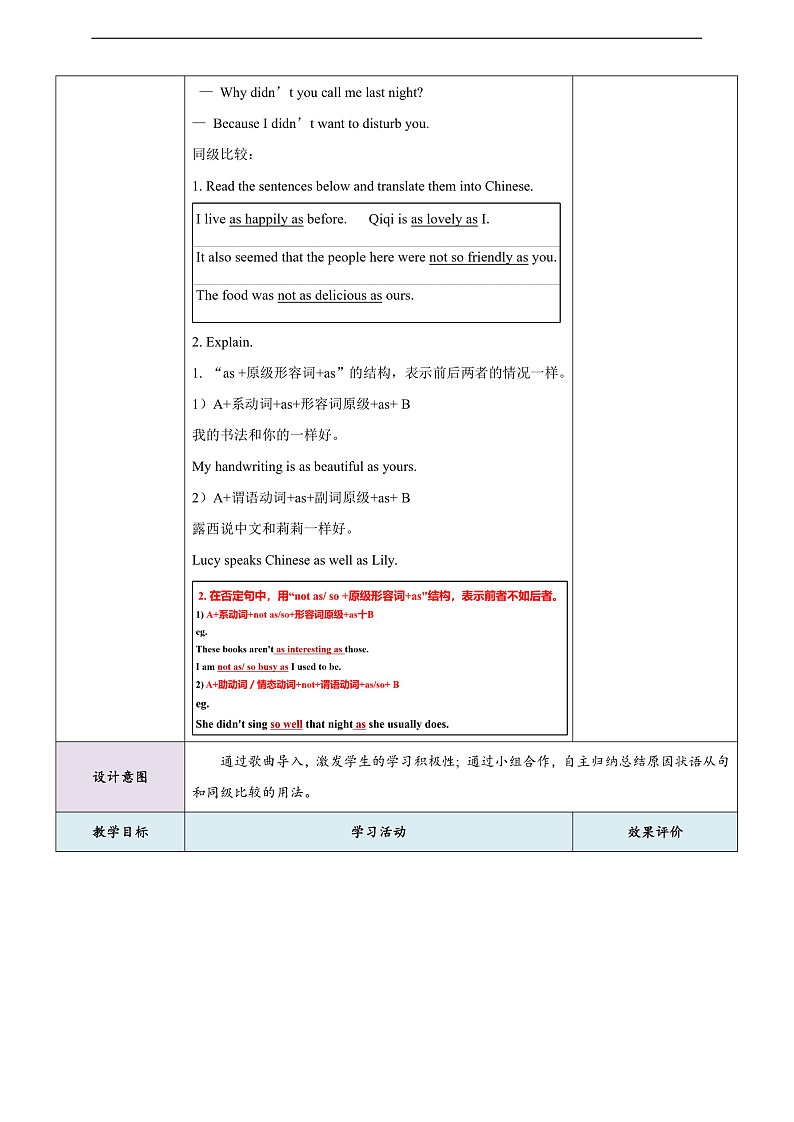 仁爱科普版英语八下 Unit 5 Topic 2 《 I’m feeling better now》 Section D 教案第3页