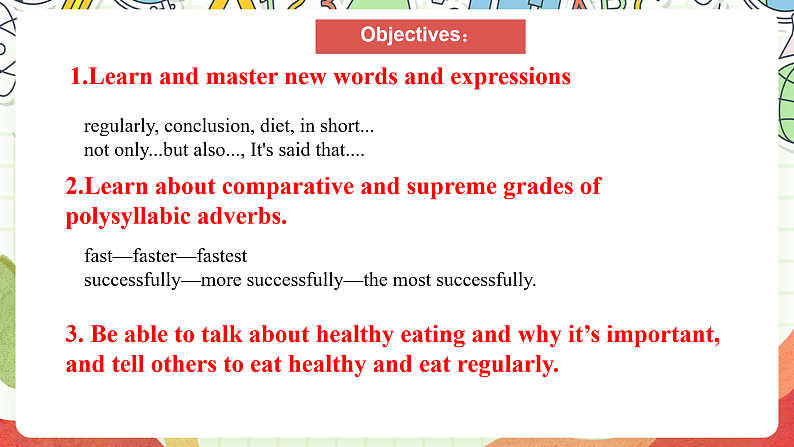 仁爱科普版英语八下 Unit 7 Topic 3 《Food festival》Section D 课件第2页