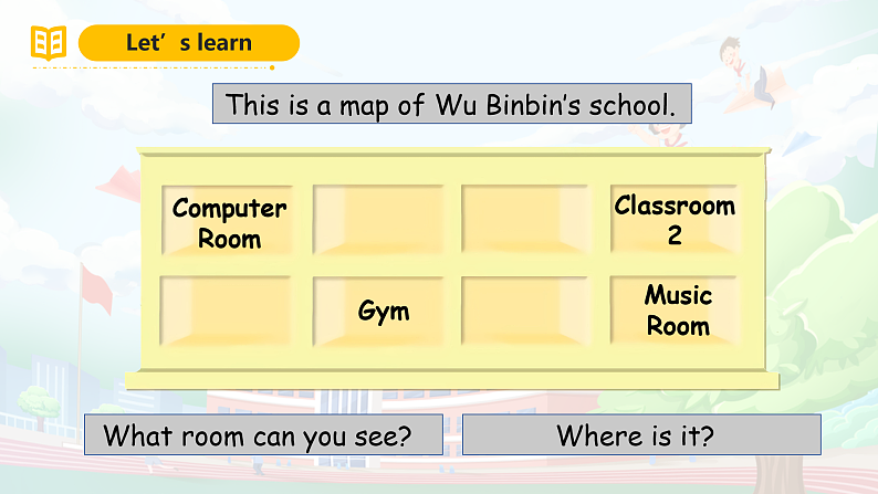 人教PEP英语四下 Unit1 My school B read and write课件第6页