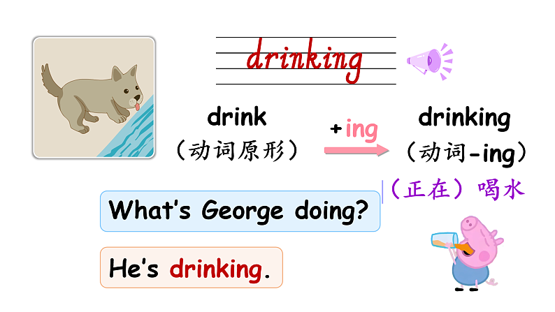 人教PEP版英语五下 Unit 5《Whose dog is it?》Part B Let's learn & Let's play 课件第8页