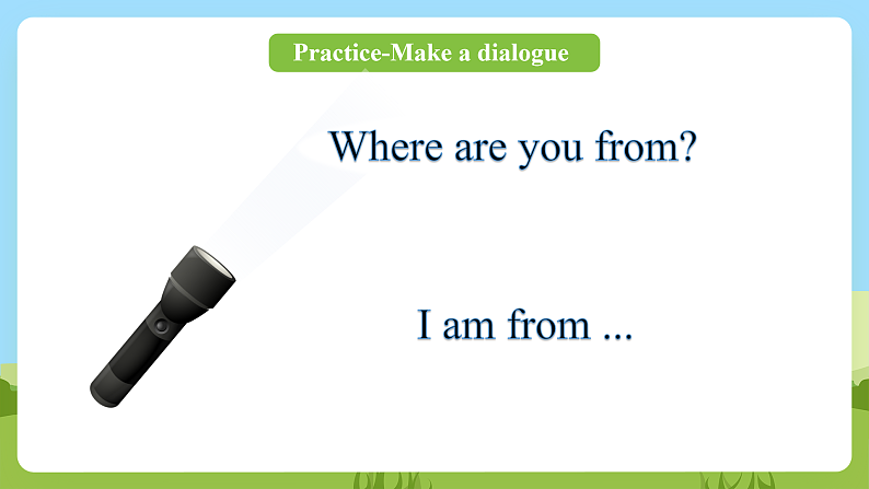 科普版英语四下Unit4 Lesson 4《Where are you from?》第二课时 课件第8页