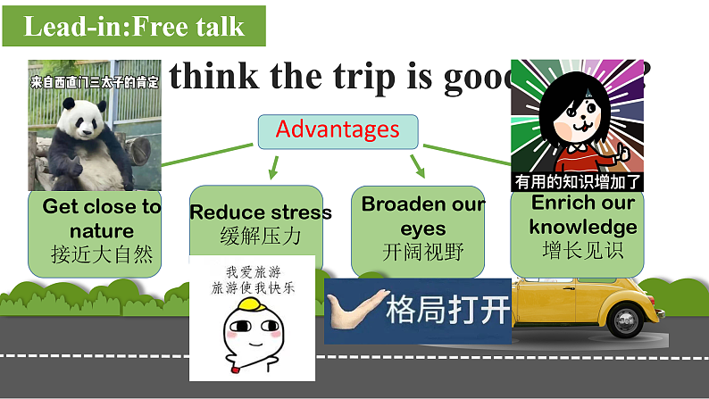Unit 2 Travelling around Listening and Speaking 课件 2024-2025学年高中英语人教版(2019)必修第一册第7页