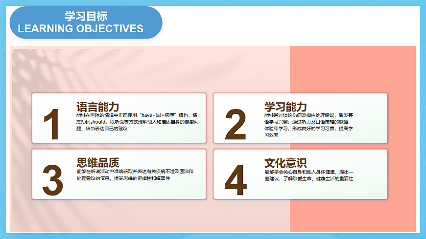 人教版英語八下 Unit 1 What's the matter 第1課時(shí) Section A 1a-2c 課件第3頁(yè)