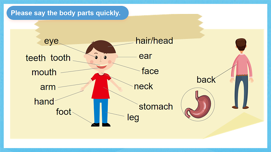 人教版英語八下 Unit 1 What's the matter 第1課時(shí) Section A 1a-2c 課件第6頁(yè)