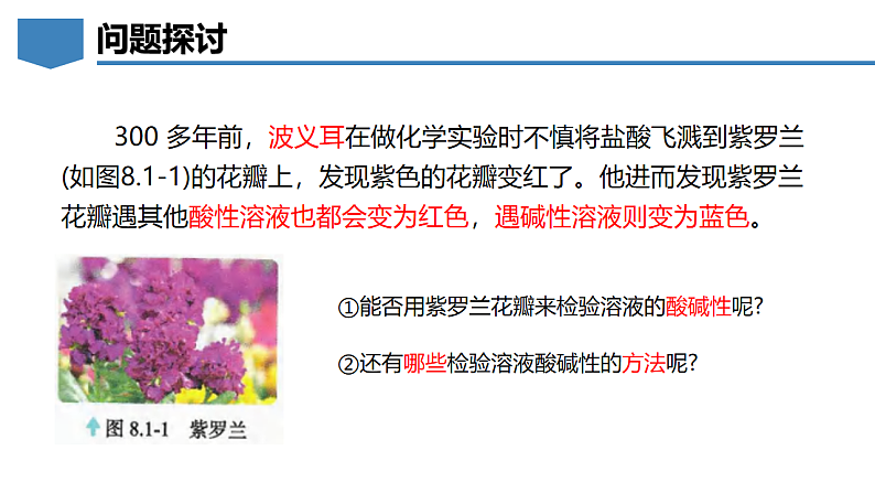 8.1 溶液的酸碱性-初中化学九年级下册同步教学课件(科粤版2024)第3页