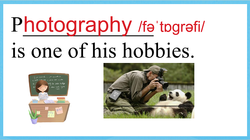 滬教牛津版(六三制)英語(yǔ)七下Unit 8 《From hobby to career words》課件第8頁(yè)