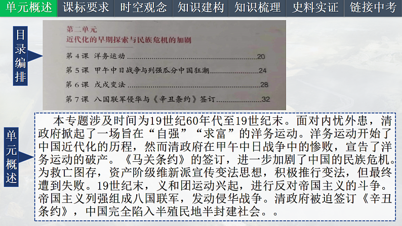 2025中考一轮复习09 近代化的早期探索与民族危机的加剧(课件)第2页