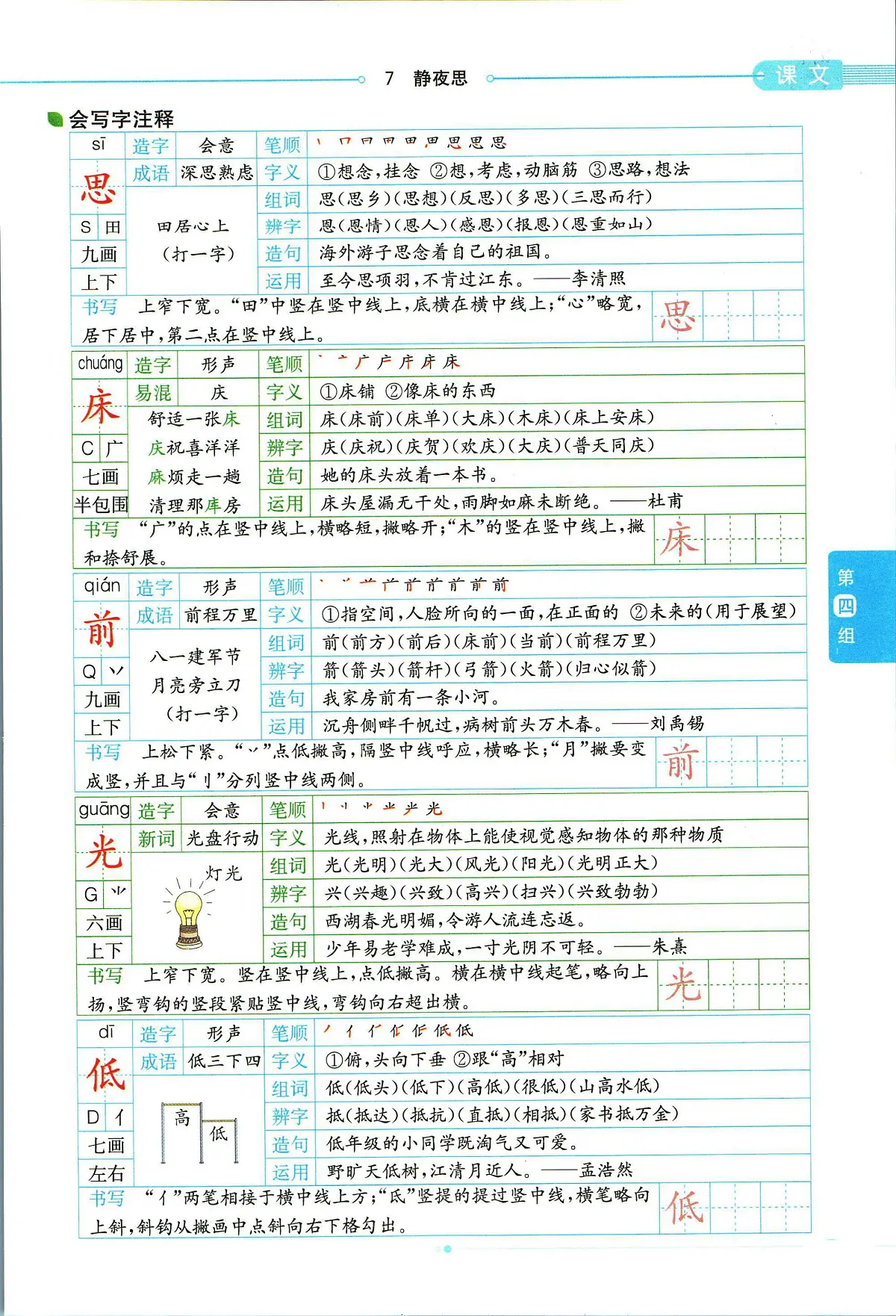 部编版小学语文一年级下册第四单元【教材全解】第3页