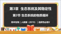 人教版 (2019)选择性必修2第3节 生态系统的物质循环精品教学ppt课件