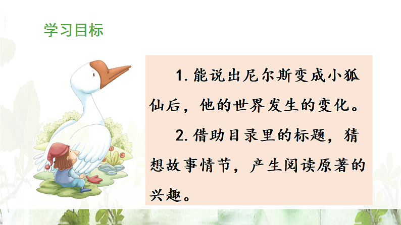 统编版小学语文六年级下册第二单元 6《骑鹅旅行记(节选)》教学课件第2页