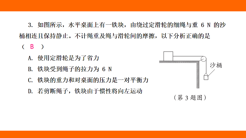 期末高频考题组合卷(课件)人教版物理八年级下册第4页