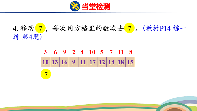 人教(2024)数学一下课件 第二单元 第五课时 练一练第7页