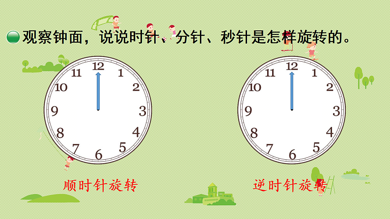 2025春数学北师大版六年级下册第三单元 图形的运动 第一节 图形的旋转(一)(1)课件第7页