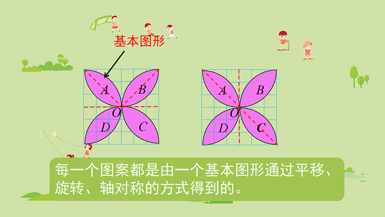 2025春数学北师大版六年级下册第三单元 图形的运动 第四节 欣赏与设计课件第8页