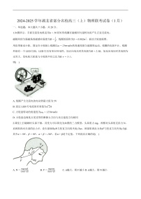 湖北省部分名校2024-2025学年高三上学期1月期末联考 物理试卷