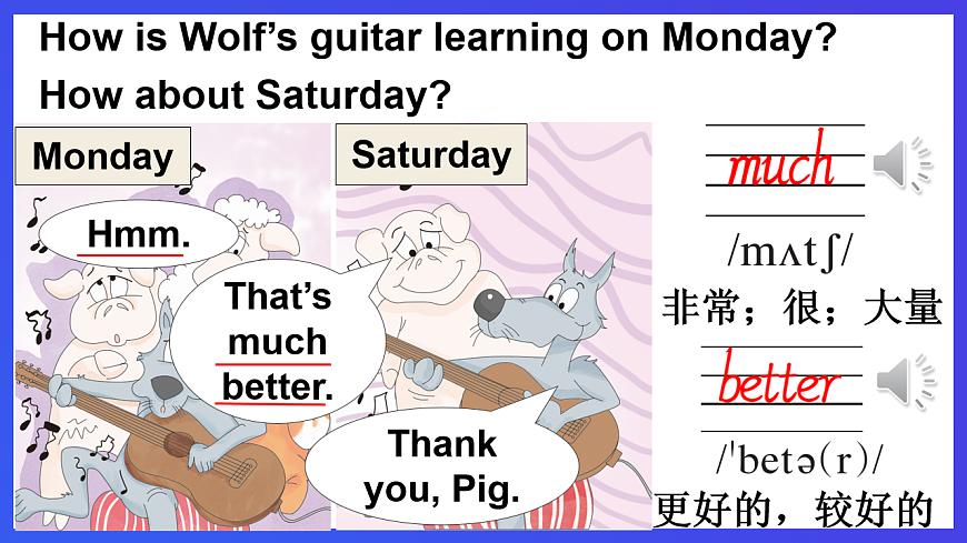 外研劍橋版英語(yǔ)四下 Unit 3《Animals》第4課時(shí)（Parts 7a & 7b）課件第8頁(yè)