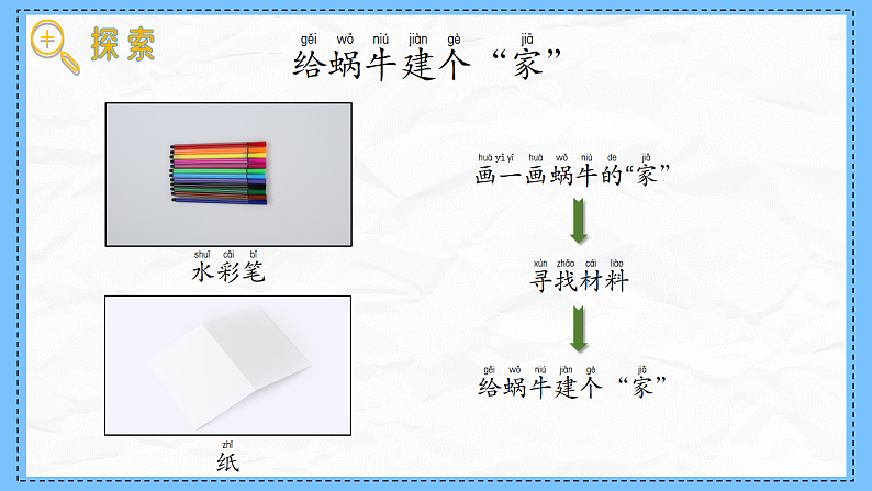教科版科学一年级下册2.3《给蜗牛建个“家”》课件第7页