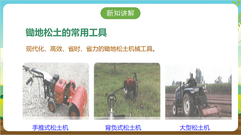 广州版八年级劳技下册 主题一《锄地松土不怕累》(第一课时)课件第8页