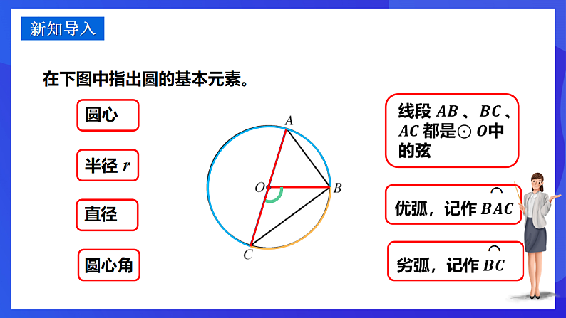 华师大版数学九年级下册27.1.2《圆的对称性》课件第3页
