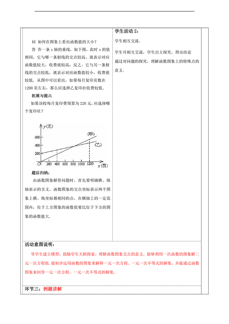 华师大版数学八年级下册17.5 《实践与探索》 教案第3页