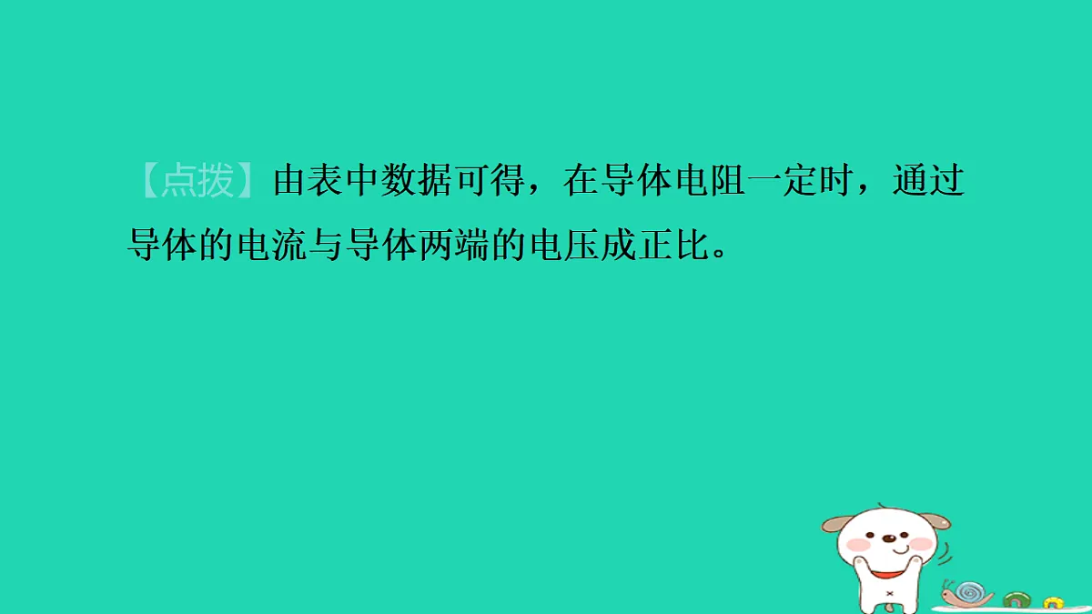 2024九年级物理上册拔高学习2探究电流与电压和电阻的关系习题课件鲁科版五四制第8页