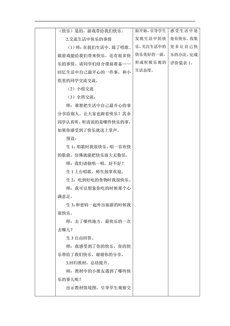【大单元整体教学】2.学做“快乐鸟” (第一课时)课时教案第3页