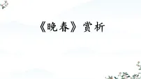 初中语文人教部编版(2024)七年级下册(2024)晚春评课ppt课件