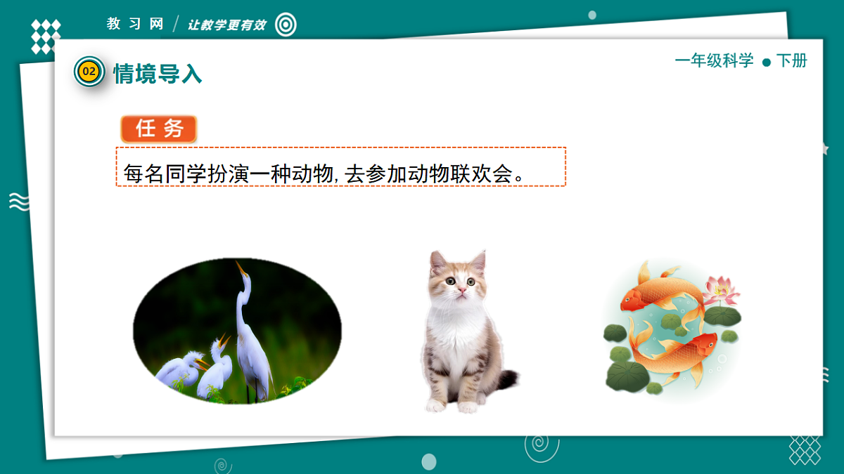 【新教材】一年级下册科学2.6动物联欢会 教学PPT课件 教科版(2024)第7页