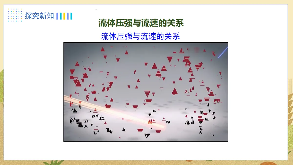4.第四节 流体压强与流速的关系第8页