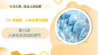 2025年中考生物一轮复习 第15讲 人体生命活动的调节 课件+练习+讲义