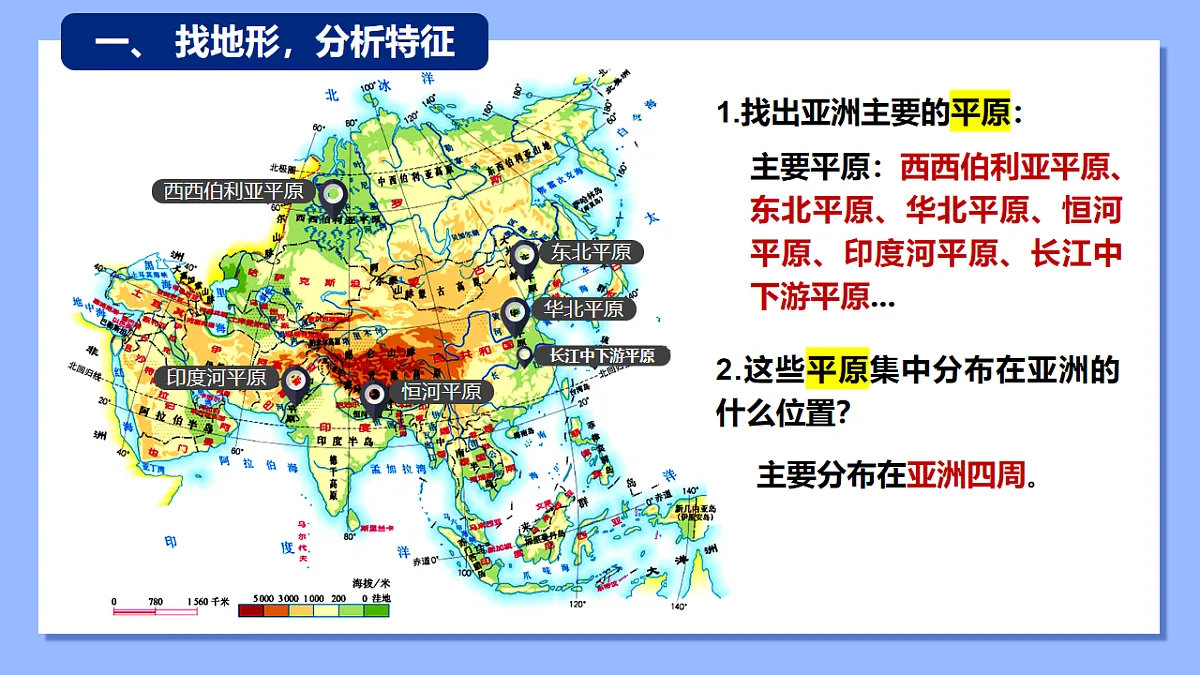 人教版七年级地理下册7.1自然环境(第2课时)课件第8页
