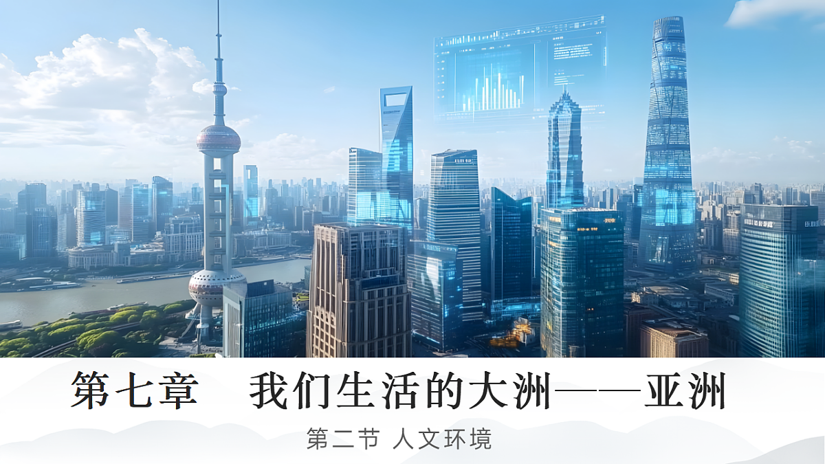 人教版七年级地理下册7.2《亚洲的人文环境》教学课件第1页