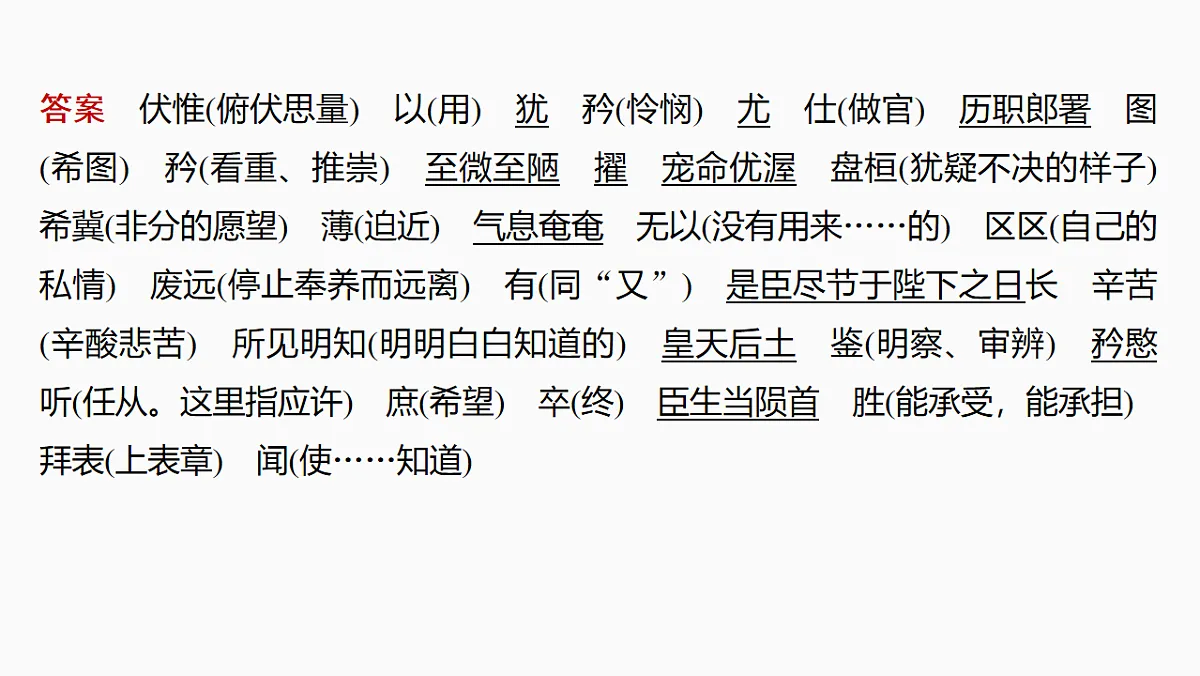 新高考语文一轮复习课件13 《陈情表》《项脊轩志》(40)第7页