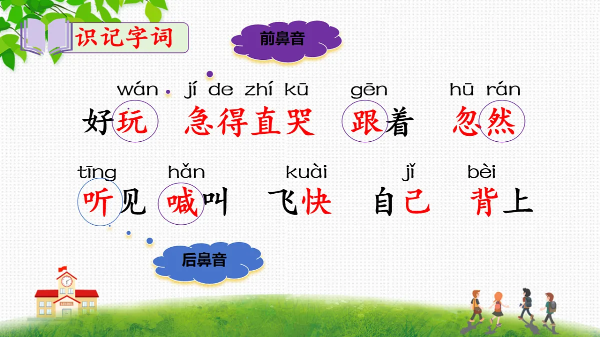 统编版语文一年级下册4《小公鸡和小鸭子》课件第7页
