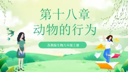 蘇教版生物八年級(jí)上冊(cè)第十八章《動(dòng)物的行為》（考點(diǎn)串講課件）