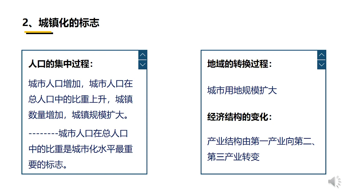 人教版2025高中地理必修二2.2 城镇化 课件第7页