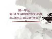 高中政治 (道德与法治)人教版 (新课标)必修3 文化生活文化在交流中传播图片ppt课件