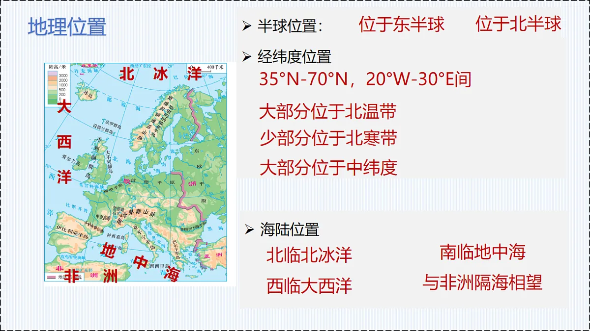 8.1 欧洲西部(第1课时) - 初中七年级地理下册 同步教学课件(粤教粤人版2024)第6页