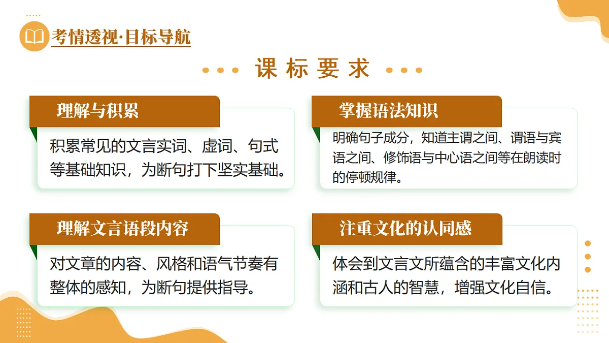 2025年中考语文一轮复习古代诗文阅读第 第06讲 文言文断句 课件第4页